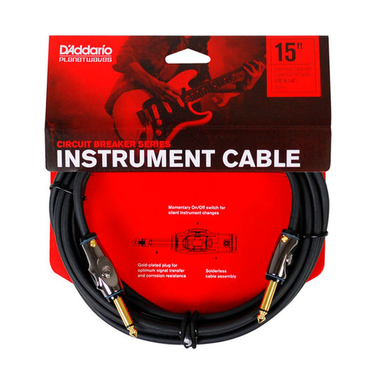 PW-AG-15 Cable TS de 15 con muteador momentaneo