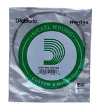 NW046 Cuerda individual entorchada XL, calibre 0.046