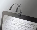 12243 Lámpara doble para atril de música