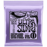 ERNIE 2227 Set de Cuerdas para Guitarra Electrica Ultra Slinky GTR 10-48