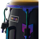 S1134PBK Spectrum Series – Conga Profesional de 11¾" Phantom Black con Parche True Skin Buffalo