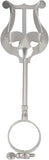 X00WVFYVF Lira con Abrazadera para Instrumentos de Viento (Cromada)