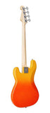 SBM2/BF-BA1565 Set de Bajo eléctrico Burning Fire con amplificador 15 Watts
