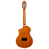 RTPDLX-FMA Guitarra Electroclasica Ortega TourPlayer Deluxe Full Size Guitar – Flamed Maple Blue