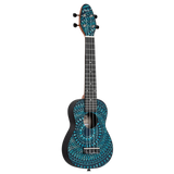 K2SS-BKC Ukulele Pack Soprano Super Scale – Blue Kaleidoscope
