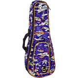 KUB-SP-SO Keiki® Designer Series – Funda Acolchada para Ukulele Soprano Diseño Spaceman