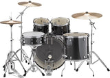 RDP2F5 NE Batería acústica Rydeen color negro escarchado Bombo 22