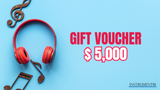 Tarjeta de regalo canjeable $5,000 en Instrumentos Fernando Giraldez