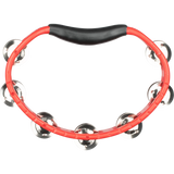 HTMT1R Pandereta de ABS Meinl Roja con Mango Ergonómico