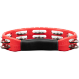 HTMT1R Pandereta de ABS Meinl Roja con Mango Ergonómico