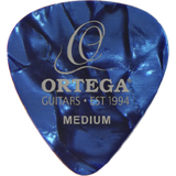 OGP-BP-M10 Uñas Medium Perloid Blue, Paquete de 10