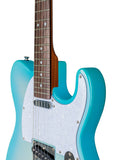 OASIS T-TCBLB-DF/PW Guitarra Eléctrica Estilo Telecaster color Azul Celestial