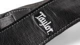 4102-25 Taylor 2.5" Black Leather Guitar Strap