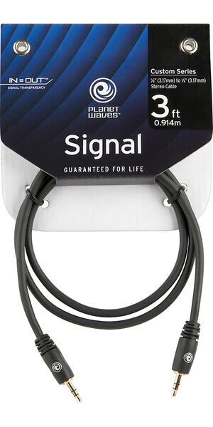 PW-MC-03 Cable auxiliar 3.5MM A 3.5MM de 3 PIES