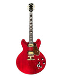 SEL6CTRD Guitarra Electrica Semi-Hollow Body – Trans Red