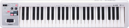 A-49 WH Teclado controlador MIDI color blanco