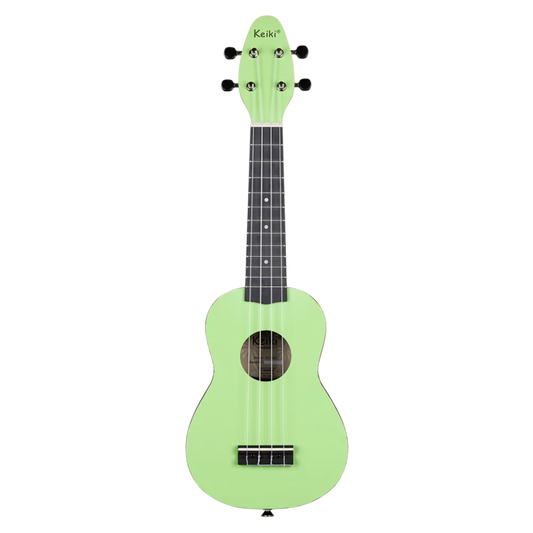 K2-TMO Keiki® Ukulele Pack – Set de Ukulele Soprano con Accesorios Color Tomatillo