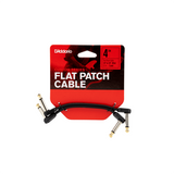 PW-FPRR-2040S Par de cables patch planos 4" en angulo recto
