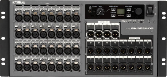 Rio3224-D3 Stage Box Yamaha Dante | 32 In / 16 Out + AES/EBU