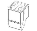 VNI-HCPL425 Soporte para montar ePS8 debajo de eLS400 1X SPEAKER 425MM