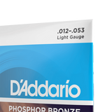 EJ16 Set de cuerdas para guitarra acústica de bronce fosforado, blandas, 12-53