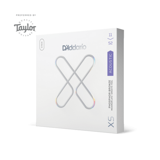 XSAPB1152-3P Paquete de 3 XS para Guitarra Acustica PHOS BRZ