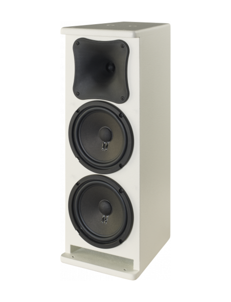 ARTEC-326W Bocina pasiva a dos vías, 2 x 6", blanca