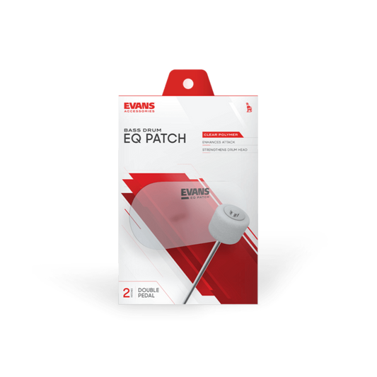 EQPC2 Parche doble de plástico transparente