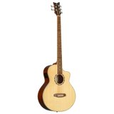 D7CE-5 Bass Deep Series 7 – Bajo Acústico Electroacústico de 5 Cuerdas Medium Scale con Tapa de Abeto y Caoba Natural