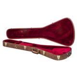 CASETVHB1 Estuche duro Flying V, Marrón histórico satinado