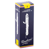 CR123 Caja de #5 Cañas para clarinete bajo, 3.0