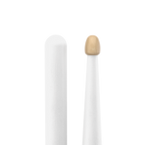 RBH595AW-WHITE Bolillos de color blanco Rebound 5B WHT HI CKORY WD TIP