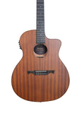 MADISON GRAN RESERVA EQ NTOP Guitarra Electroclasica Grand Auditorium Cutaway de Nylon