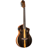 RTP-LTD Guitarra electroclasica Ortega TourPlayer Limited Edition Full Size Guitar – Ziricote Gloss