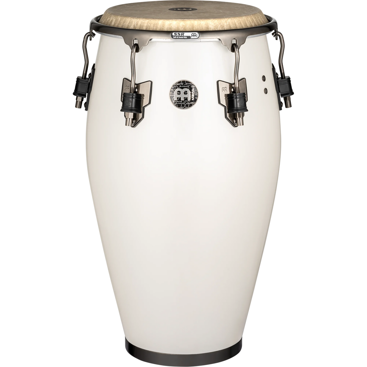 RS1212PW Roberto Serrano Signature – Tumba Profesional de 12½" Pearl White con Parche REMO® Fiberskyn