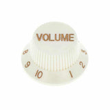 PNB1/V/WT  Perilla de Volumen Blanca para Guitarra o Bajo – Control Preciso