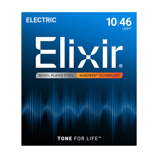 12052 Set de cuerdas para guitarra eléctrica NANOWEB, 10-46