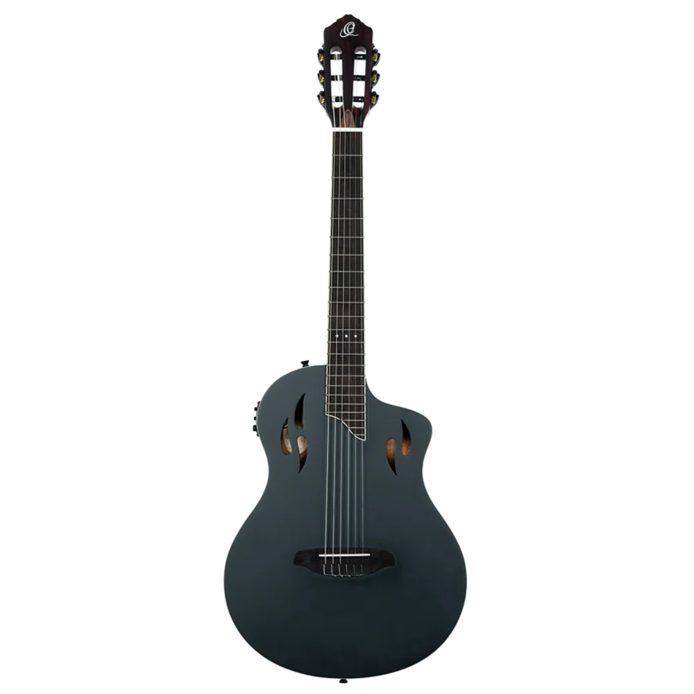 RTPSTD-SBK Guitarra Electroclasica TourPlayer Series Full Size Guitar – Solid Okoume Black