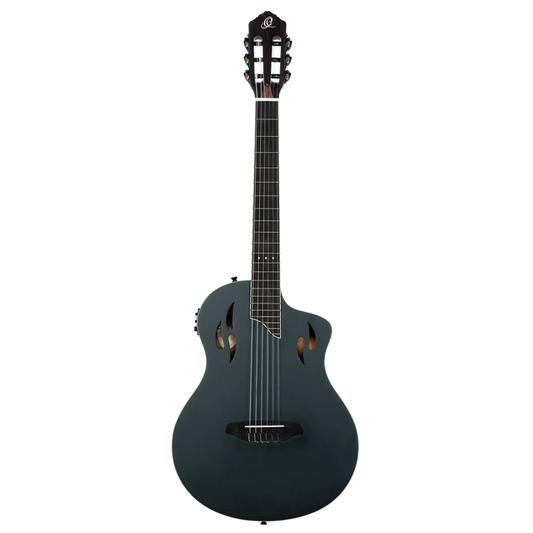 RTPSTD-SBK Guitarra Electroclasica TourPlayer Series Full Size Guitar – Solid Okoume Black