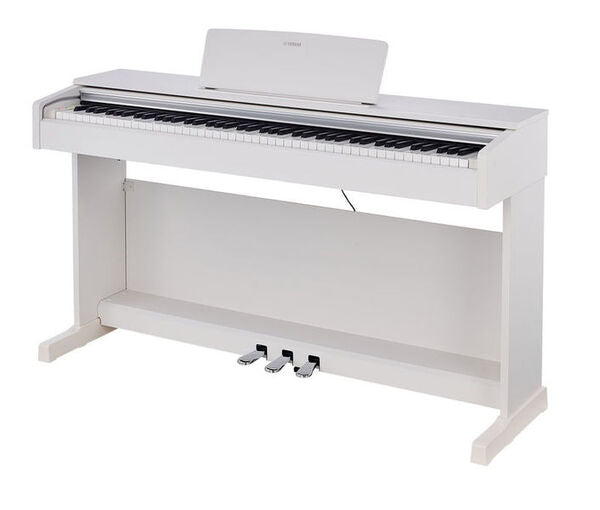 YDP-144WH Piano digital con banqueta color blanco