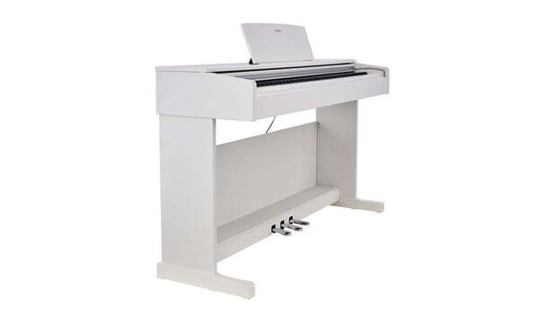 YDP-144WH Piano digital con banqueta color blanco