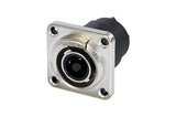 NLT4FPXX conector Speakon hembra de chasis de 4 polos