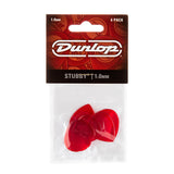 474P1.0 Paquete de 6 Uñas para Guitarra Stubby Jazz 1.0MM