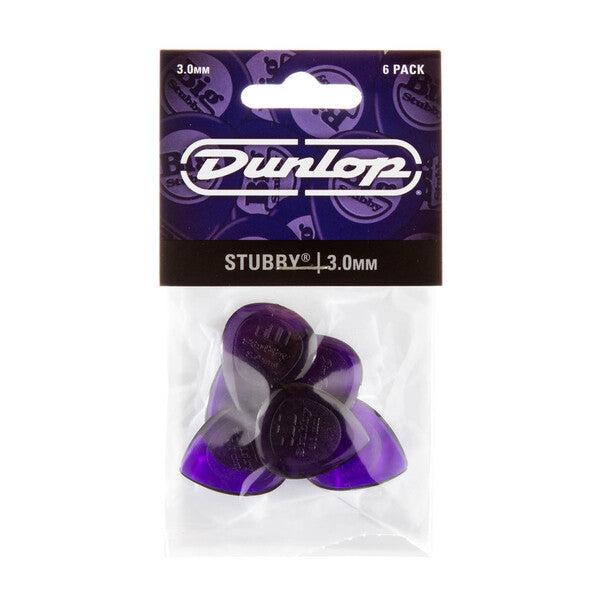 474P3.0 Paquete de 6 Uñas Stubby 3.0MM color Morado