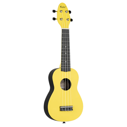 K2-LGR  Keiki® Ukulele Pack – Set de Ukulele Soprano con Accesorios Color Lemon Grass