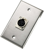 103F   Placa Single Gang con Conector XLR Hembra NC3FD-L-1