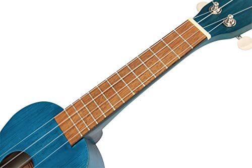 MK1TBU Ukulele Soprano KAHIKO, Azul traslúcido