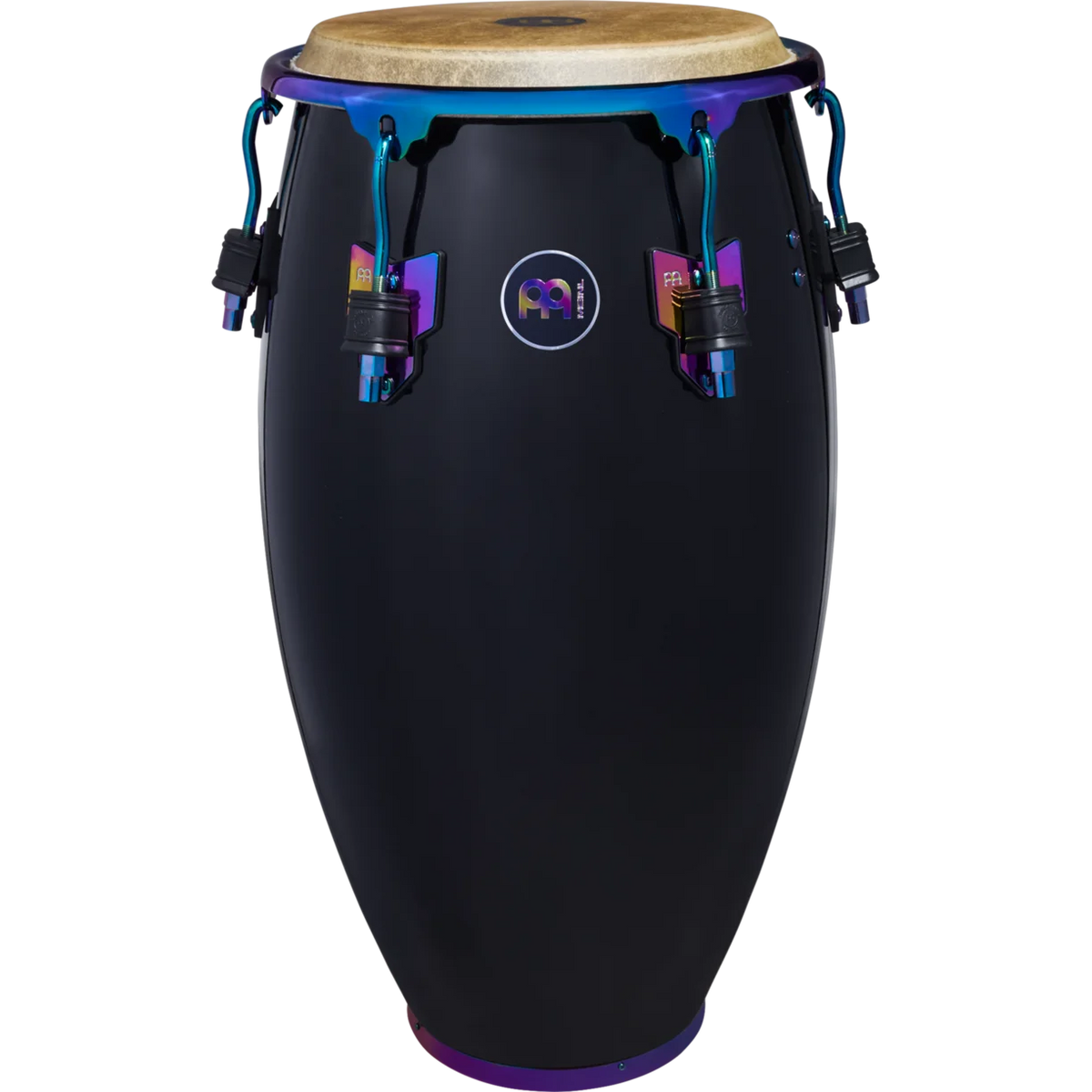 S1134PBK  Spectrum Series – Conga Profesional de 11¾" Phantom Black con Parche True Skin Buffalo