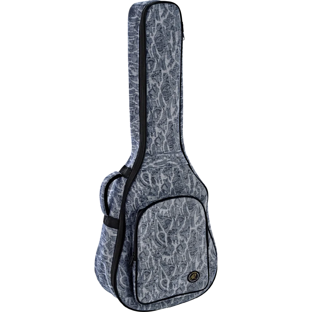 OGBCL-BLJ Jean Color Bags – Funda Acolchada para Guitarra Clásica Tamaño Completo Color Blue Denim