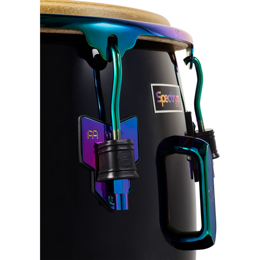 S1134PBK  Spectrum Series – Conga Profesional de 11¾" Phantom Black con Parche True Skin Buffalo